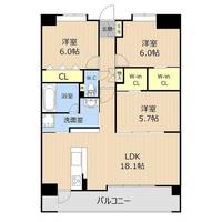 物件の間取り画像