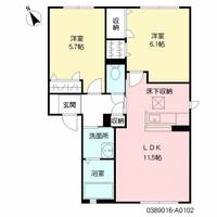 物件の間取り画像