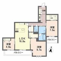 物件の間取り画像