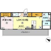 オーヴィラージュIIの間取り