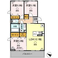 物件の間取り画像