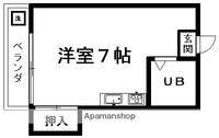 オレンジフローラⅡの間取り