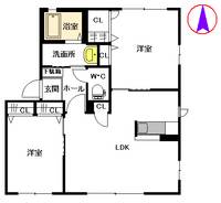 物件の間取り画像