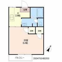 物件の間取り画像