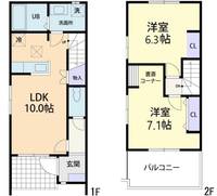 物件の間取り画像