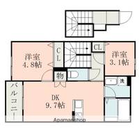 物件の間取り画像