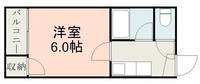 コーポ♯&♭の間取り