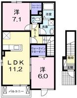 物件の間取り画像