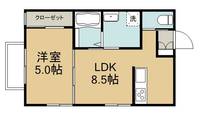 スペックス御領の間取り