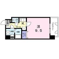 キャッスルメイト 新町の間取り