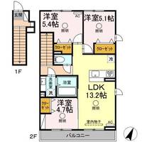 物件の間取り画像
