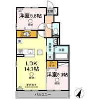 物件の間取り画像