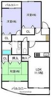 物件の間取り画像