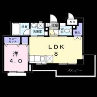 エムステージ藤崎宮の間取り
