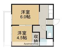 レピュート芳万203の間取り
