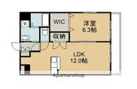 ラセーヌ三ヶ田町306の間取り