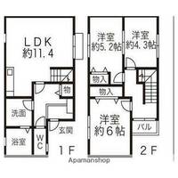 物件の間取り画像