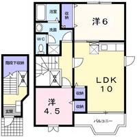 グローリア・Hの間取り