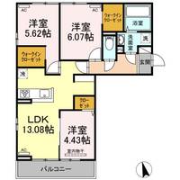 物件の間取り画像
