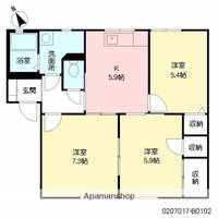 物件の間取り画像