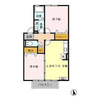 セジュール華の間取り