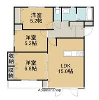 仮)JB錦町BROCADEの間取り
