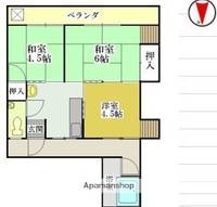 メゾン南荘園302の間取り