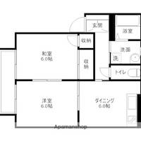 グリーンタウン幸 B102の間取り