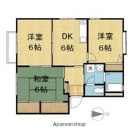 グランサイド安東A201の間取り