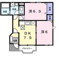 物件の間取り画像