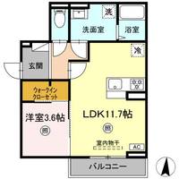 物件の間取り画像