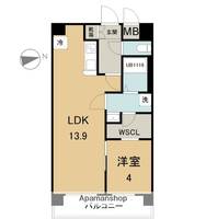 物件の間取り画像
