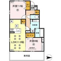 物件の間取り画像