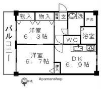 物件の間取り画像