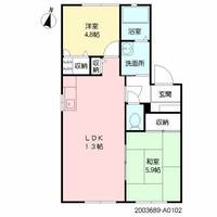 物件の間取り画像