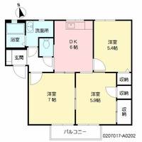 物件の間取り画像