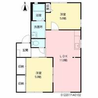 物件の間取り画像