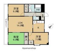 物件の間取り画像