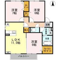 物件の間取り画像