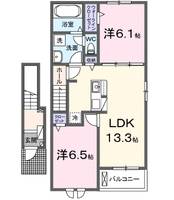 物件の間取り画像