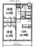 BLISS小池原の間取り