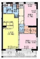 物件の間取り画像