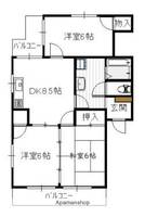 フレグランスの間取り