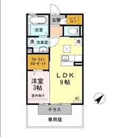 セジュールGの間取り