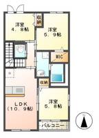 物件の間取り画像