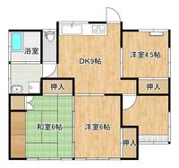 鹿児島県曽於市財部町南俣(一戸建)の賃貸物件戸建ての間取り