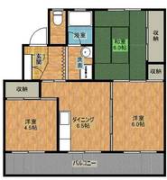 物件の間取り画像