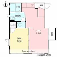 物件の間取り画像