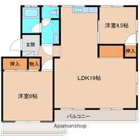 物件の間取り画像