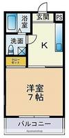 アーバンハイム306の間取り
